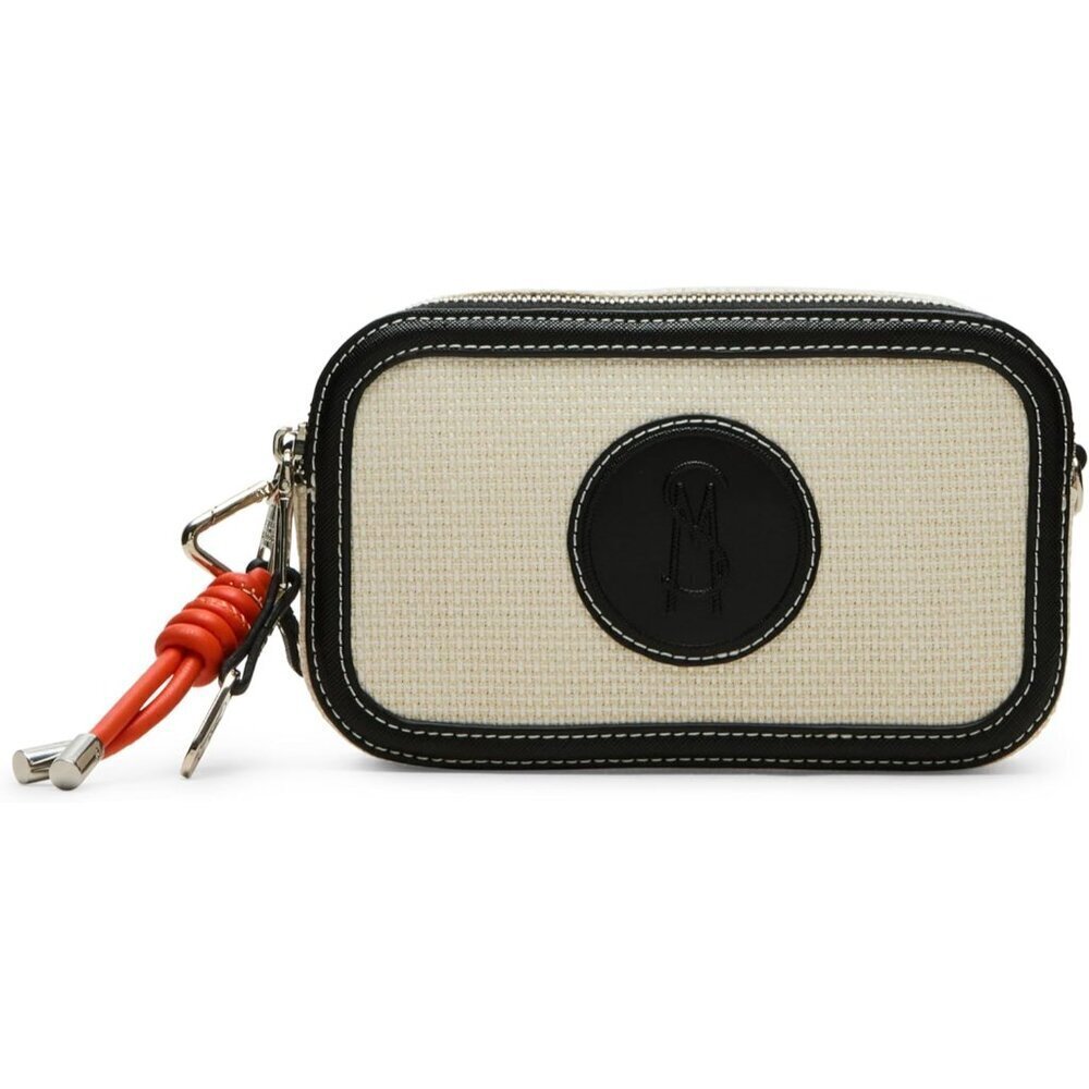 Derrick Double Zip Crossbody Bag Womens Organizer Adjustable Strap